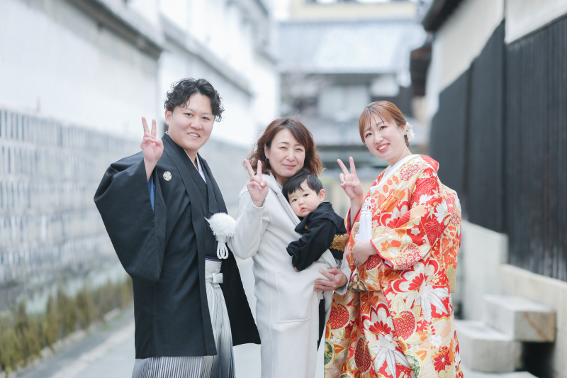 ご家族ショット