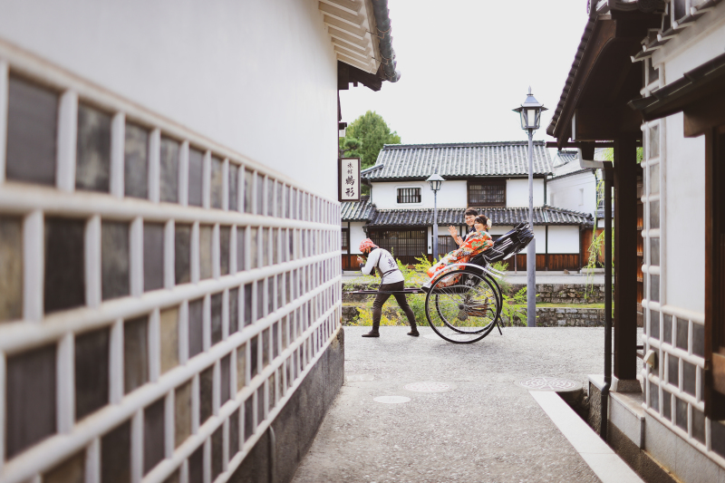 憧れの人力車☆
