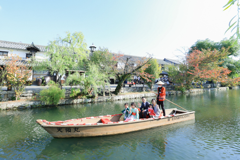 川舟に乗って♪