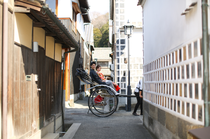 人力車に乗ってパシャリ☆彡
