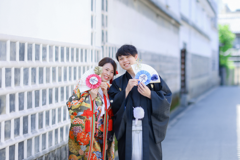 扇子と一緒に♡