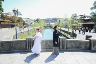 美観地区ロケ×チャペル撮影