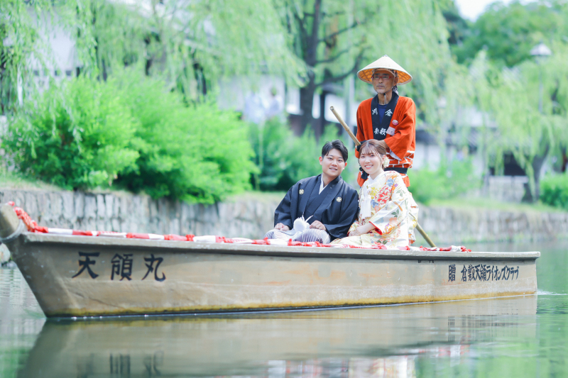 川舟に乗って♪