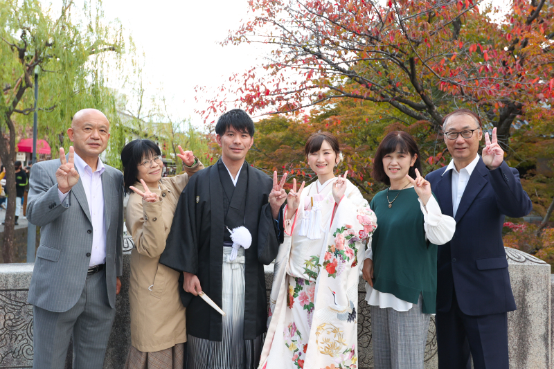 ご家族とハイ!チーズ☆彡