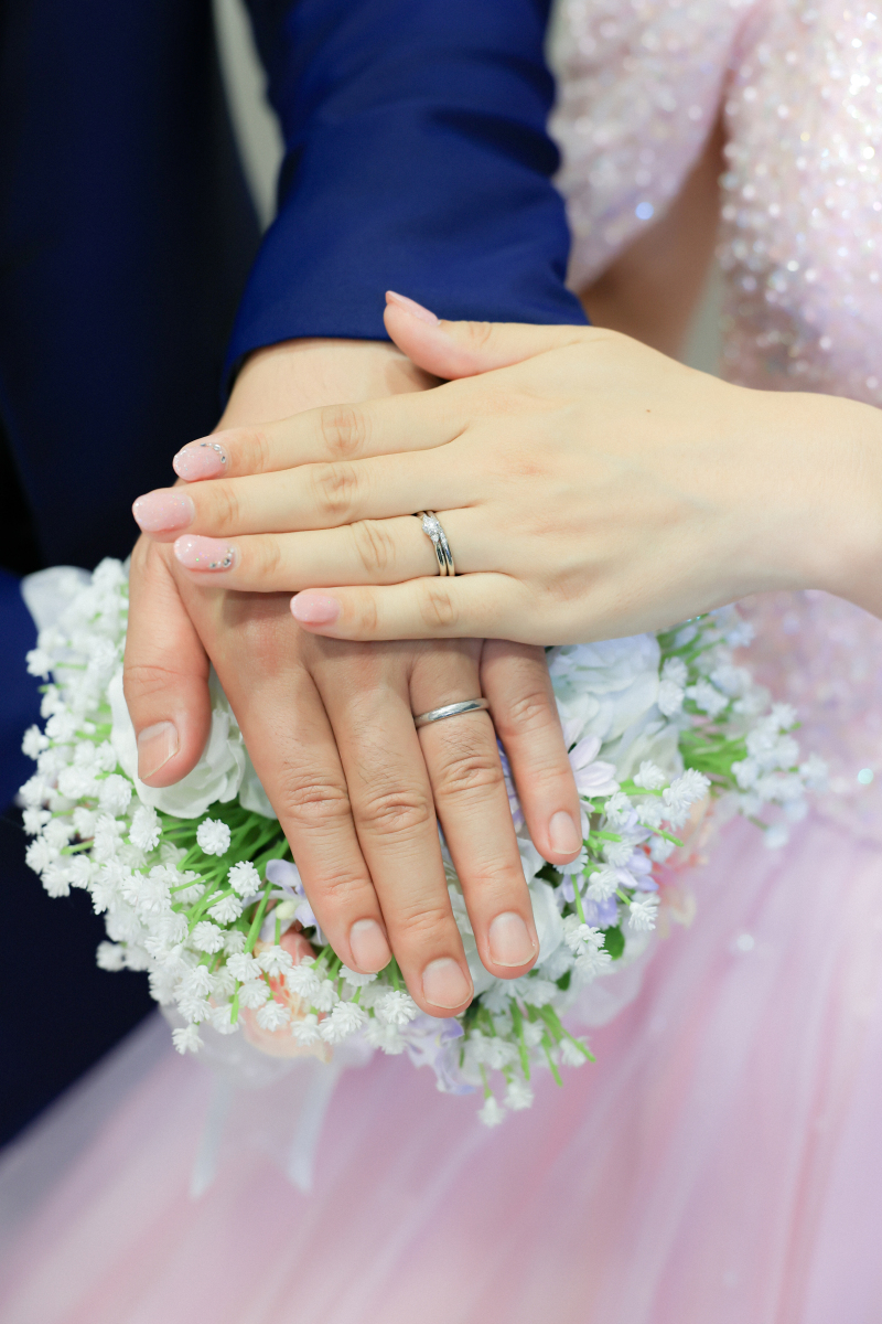 指輪ショット♥