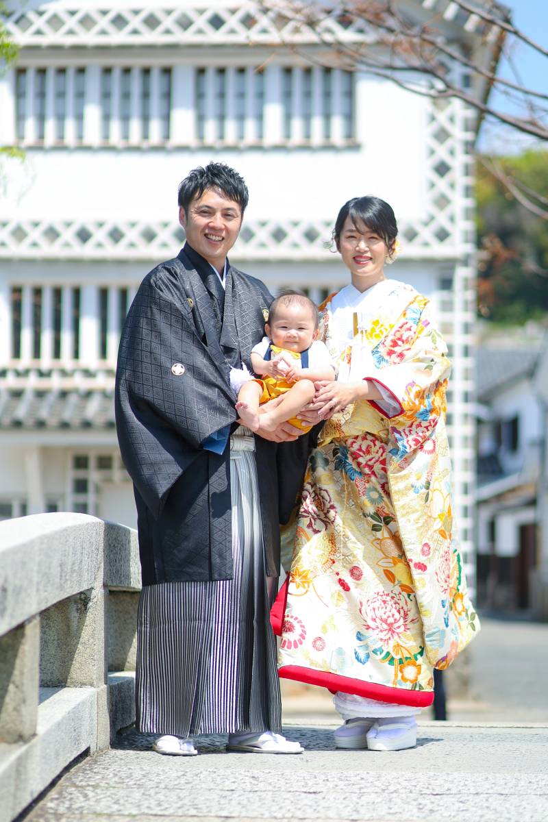 お子様と一緒にファミリーフォト♡