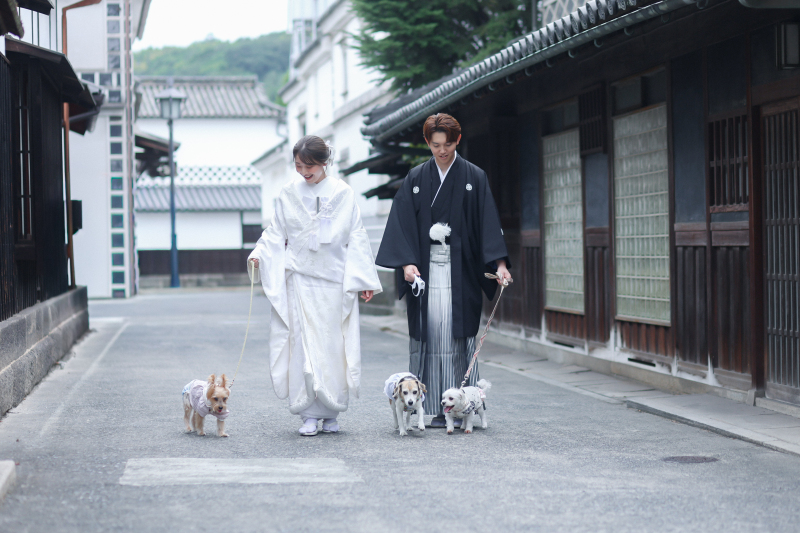 愛犬と一緒に♪
