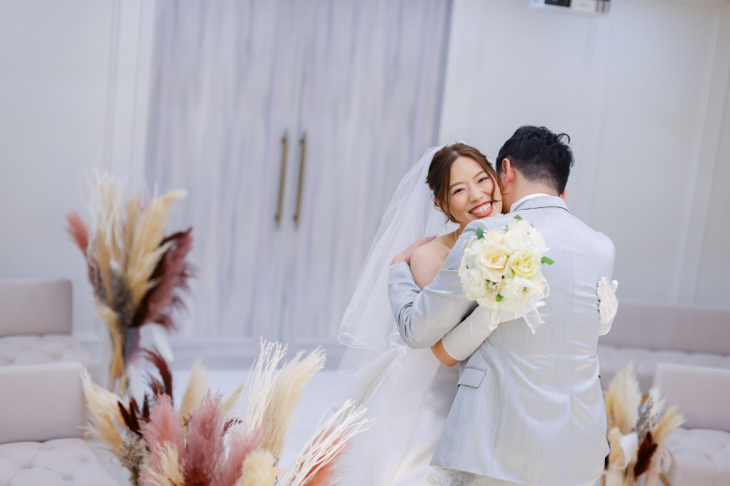 洋装にお着換え&ファーストミート♡