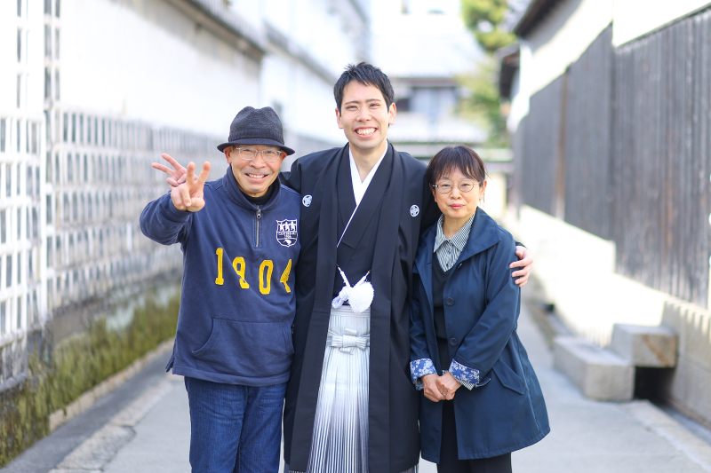 新郎様家族写真