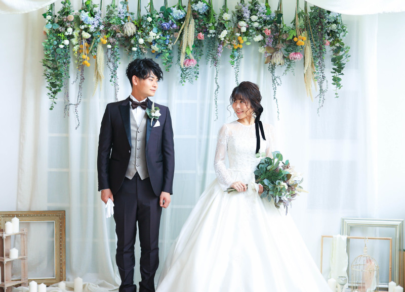 当スタジオで⼈気No.1の和装ロケーション+洋装スタジオ撮影♩