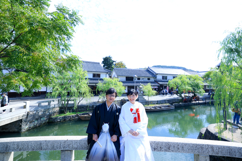 美観地区撮影スタート