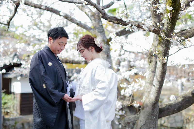 倉敷美観地区で桜ロケ❀