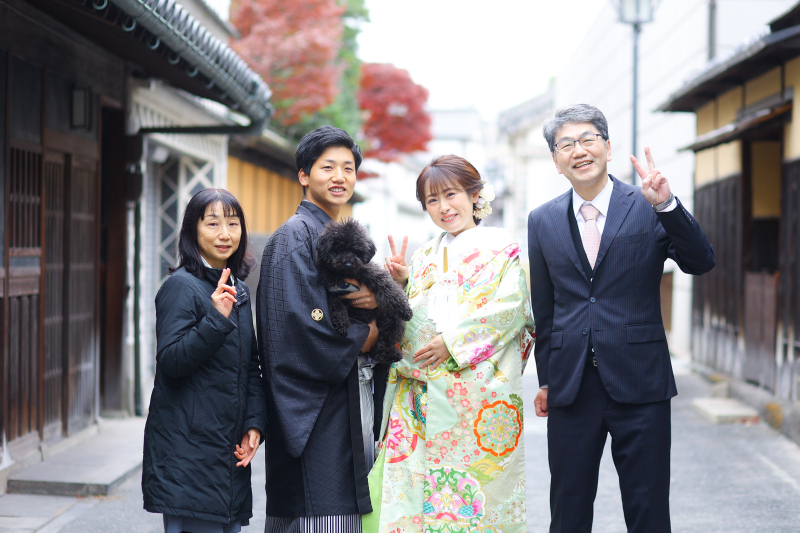 ご家族との撮影も可能です♩