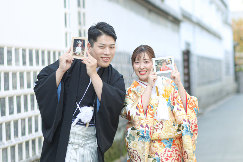 幼少期のお写真と一緒に♪