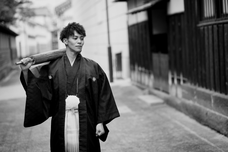 新郎様ショット