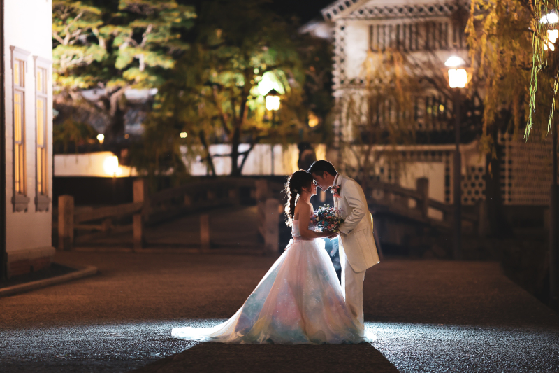 美観地区でナイトフォト