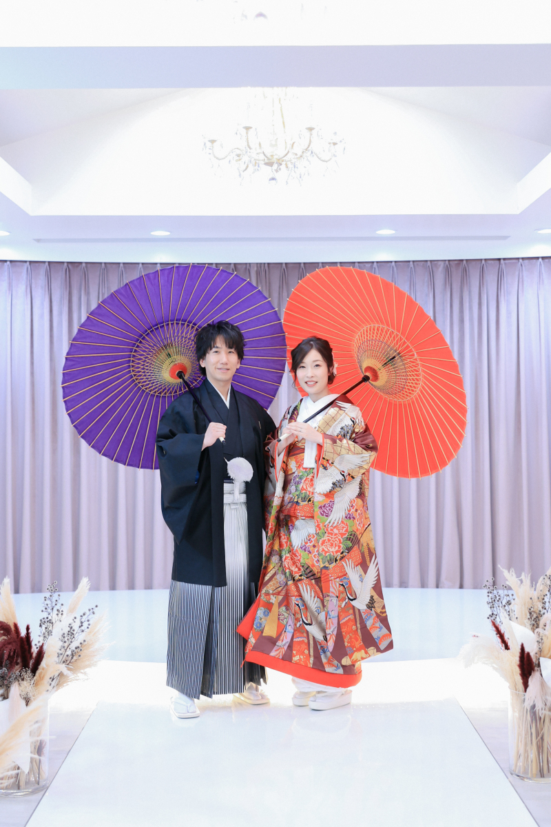 和傘をさして☂