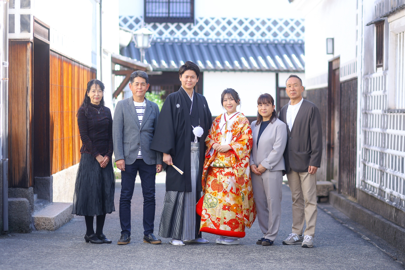 ご家族様とご一緒に撮影