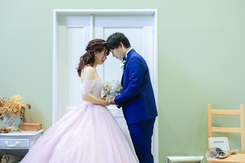 お次はカラードレスにお衣装チェンジ★