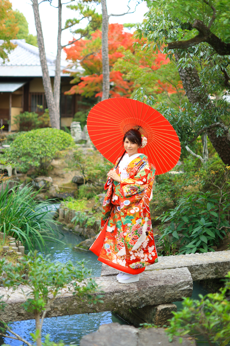 新婦様おひとりショット