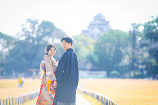 岡山後楽園ロケーション撮影～♪