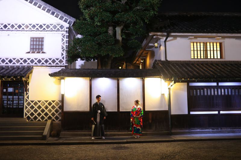 美観地区でナイトロケーション♡