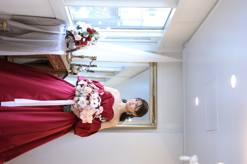 カラードレスへお着替え♥