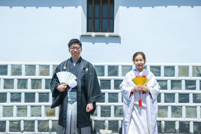 なまこ壁でパシャリ☆彡