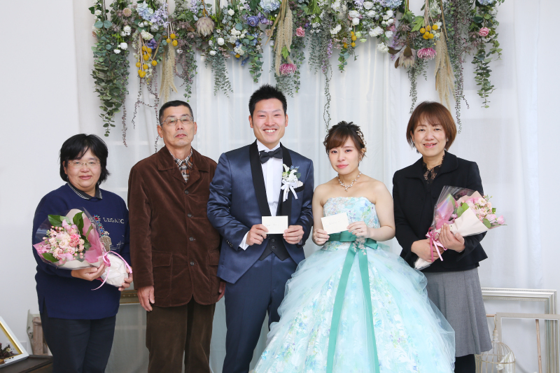 心温まる♡家族でフォトウェディング