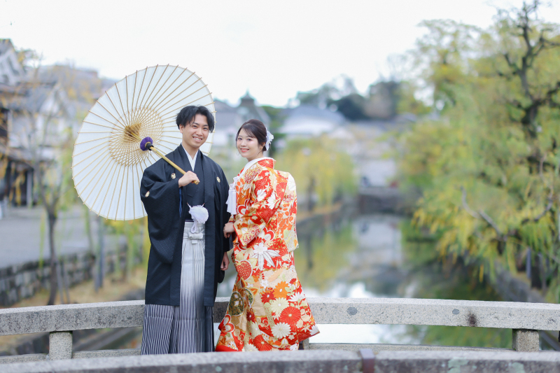 高砂橋でツーショット♪