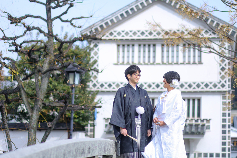 白無垢からスタート♪