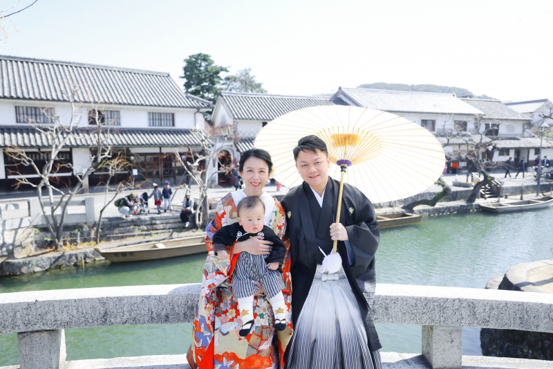 スリーショット