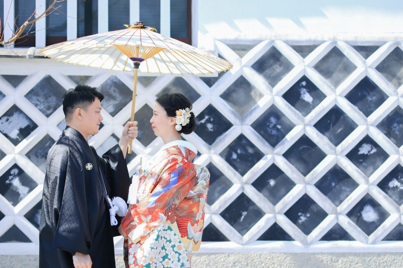 まずは二人のお写真からスタート！