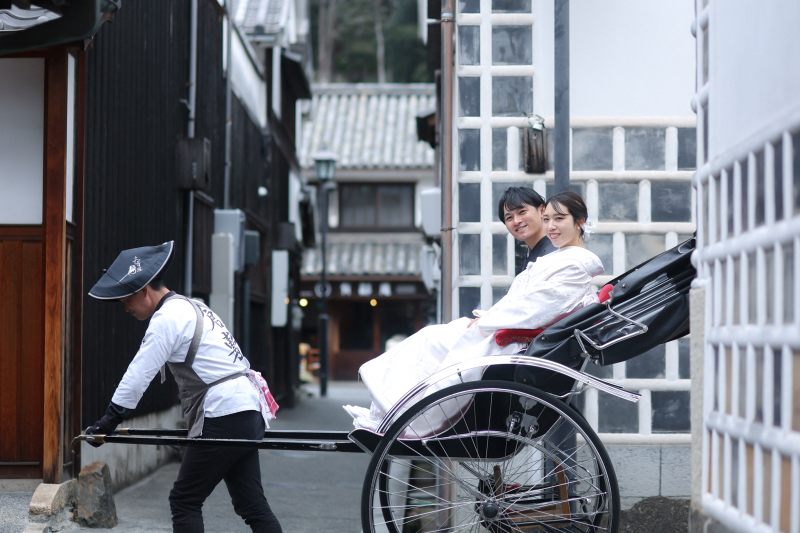 人力車にも乗ります♩