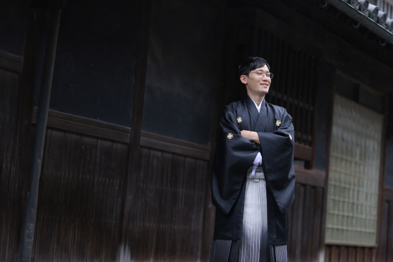 新郎様のソロショット