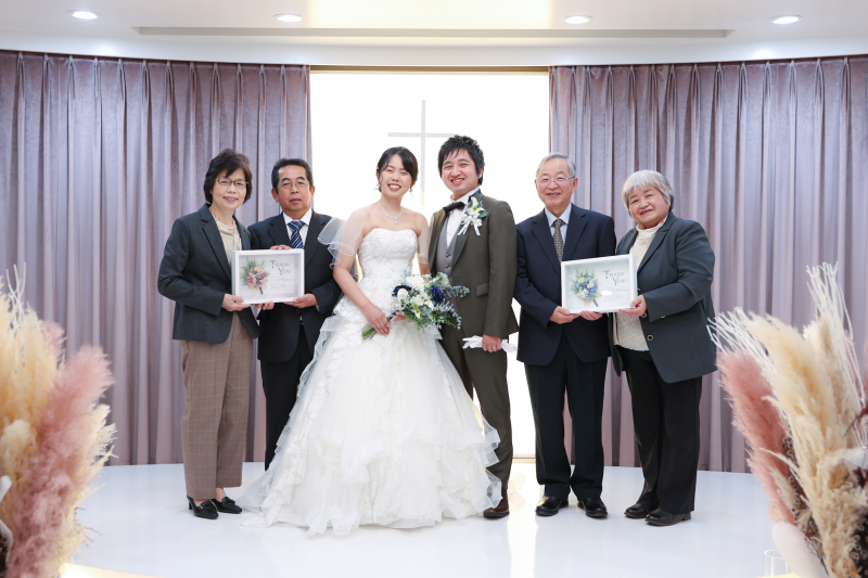 ご家族様との記念写真