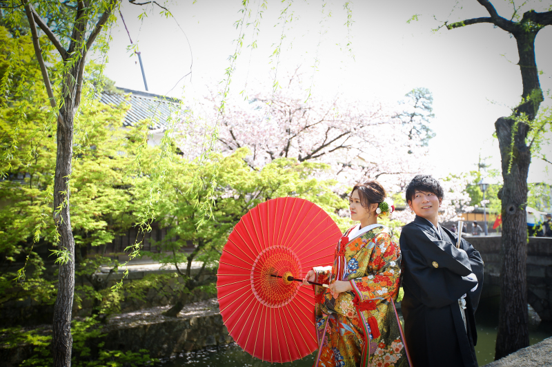 和傘と一緒に…