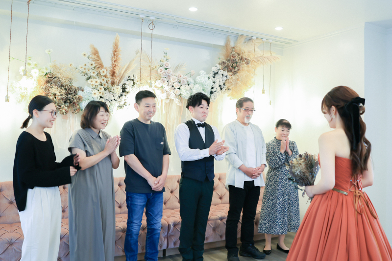 カラードレスを初お披露目♡