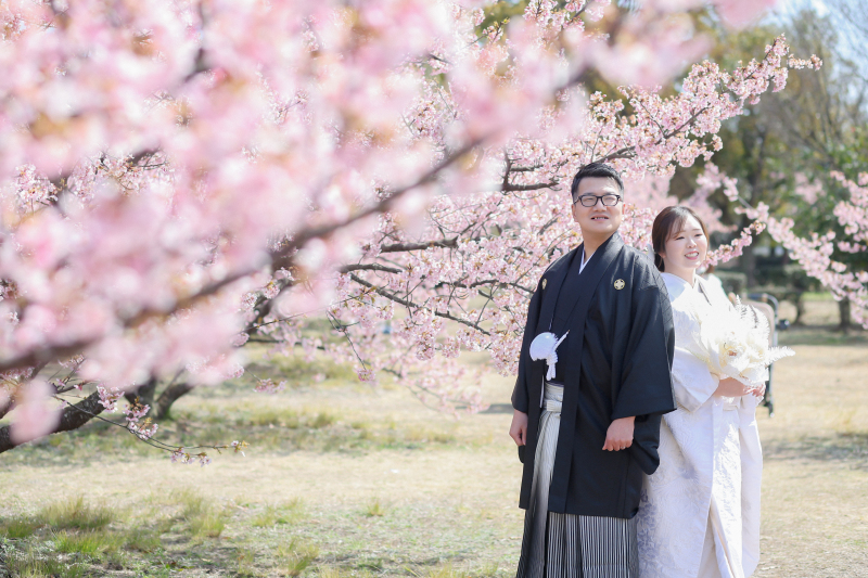 河津桜での撮影♪