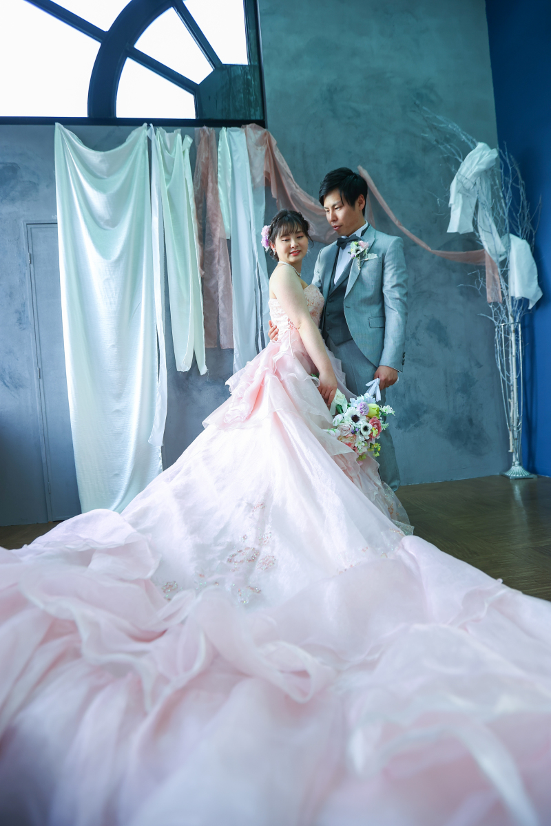 カクテルドレスにお着替え