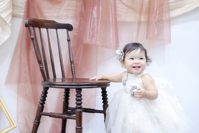 倉敷美観地区のスタジオでバースデーフォト♥