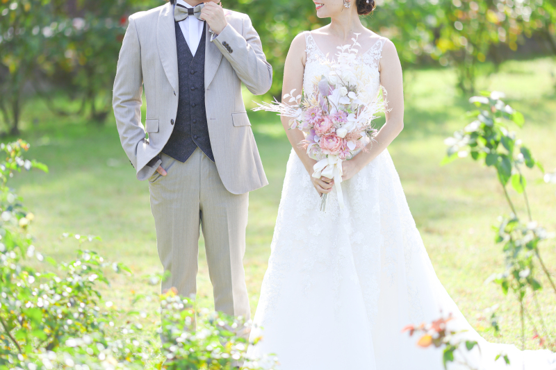 結婚式でも着られるレベルの上質な衣装をご用意