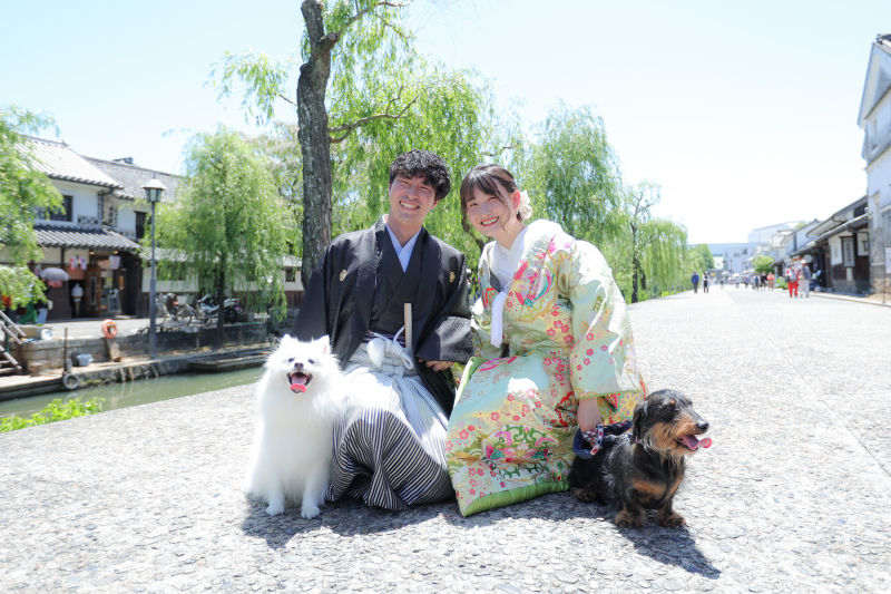 美観地区での撮影もOK☆