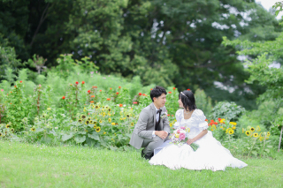 倉敷アモル by STUDIO View 美観地区店_おふたりの想い出の地で洋装ロケーション撮影