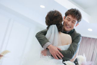 倉敷アモル by STUDIO View 美観地区店_「まるで結婚式」チャペルでのセレモニー撮影