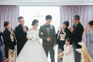 倉敷アモル by STUDIO View 美観地区店_「まるで結婚式」チャペルでのセレモニー撮影