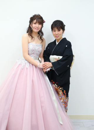 ゲスト様ヘアセット