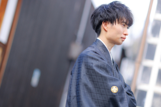 ご新郎様ヘアセット