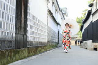 お振袖、着付け