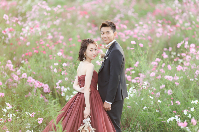 倉敷アモル by STUDIO View 美観地区店_洋装ロケーション〈花畑・公園・庭園〉